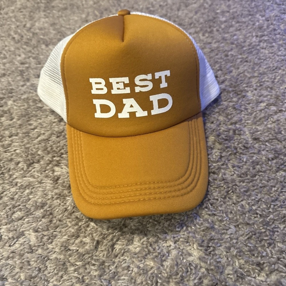BEST DAD foam mesh snapback trucker cap